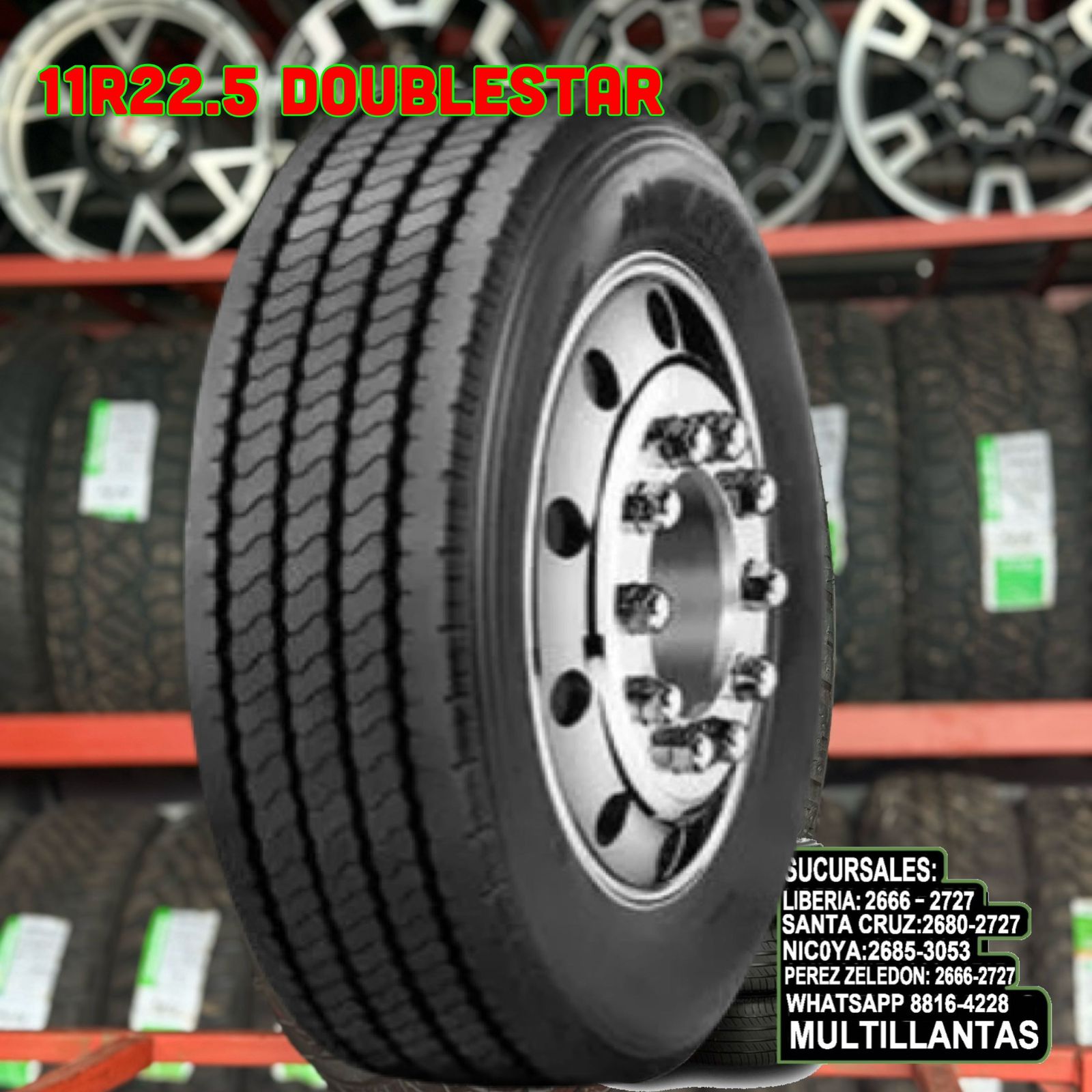 11R22.5 DOUBLESTAR DSR266 LISA 16PR